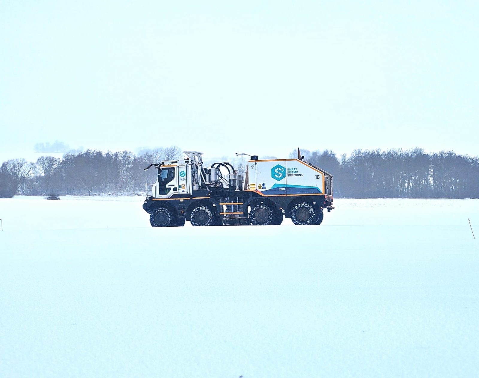 Seismic survey on schedule